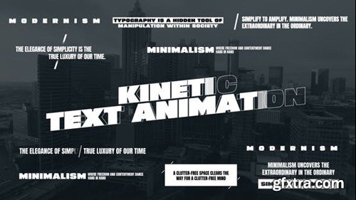 Videohive Kinetic Text Animation 47429507