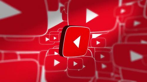 Videohive - 3D Youtube Logo - 47959424