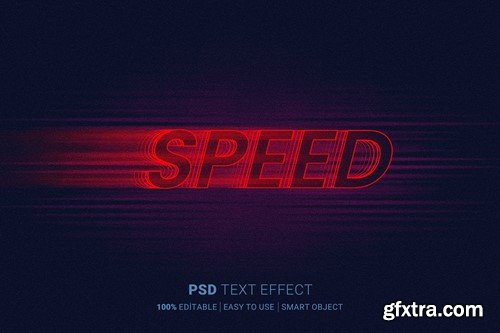 Speed Editable Psd Text Effect DF7A3GU