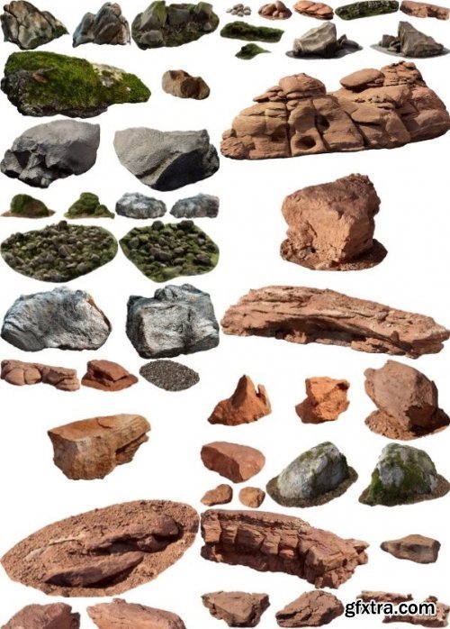 3d rocks (different collections)