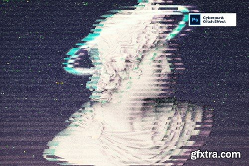Cyberpunk Glitch Photo Effect ZL3C99L