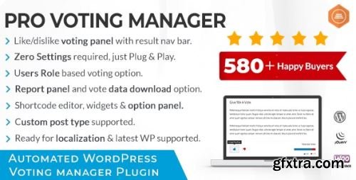 CodeCanyon - BWL Pro Voting Manager v1.3.7 - 7616885 - Nulled
