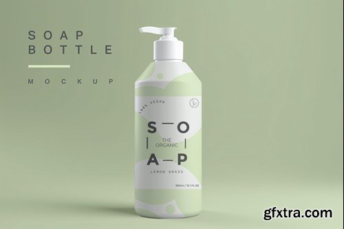 Soap Bottle Mockup TEMYBTC