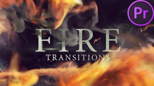 Videohive - Fire Transitions for Premiere Pro - 47978751