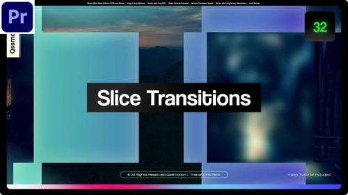 Videohive - Slice Transitions For Premiere Pro - 47986666