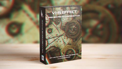 Videohive - VHS Glitch Effects Transitions For Premiere Pro - 47936576