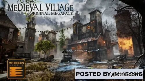 Medieval Village Megapack by Meshingun Studio v4.24-4.27, 5.0-5.2