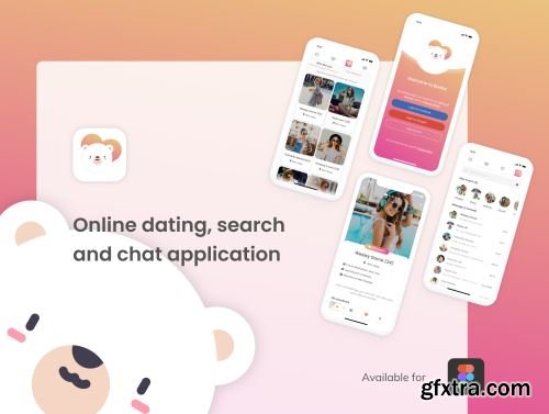 Boobe - Online dating, search and chat application Ui8.net