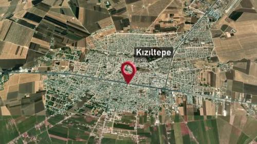 Videohive - Kızıltepe City Map Zoom (Turkey) from Space to Earth - 47982628
