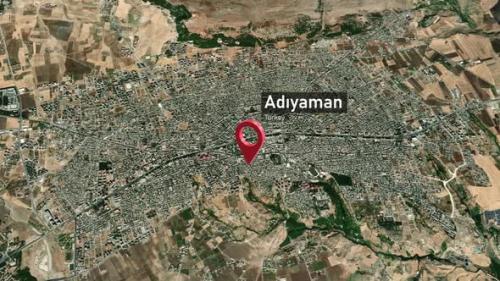 Videohive - Adıyaman City Map Zoom (Turkey) from Space to Earth - 47982721