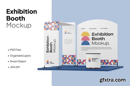 Exhibition Booth Mockup TBW5J7N