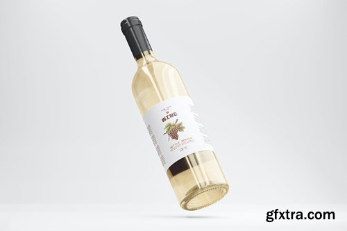 Wine Bottle Mockup HAM35MG