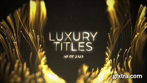 Videohive Luxury Gold Streaks Titles 48141086