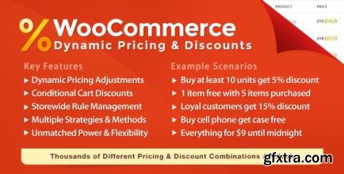 CodeCanyon - WooCommerce Dynamic Pricing & Discounts v2.4.6 - 7119279 - Nulled