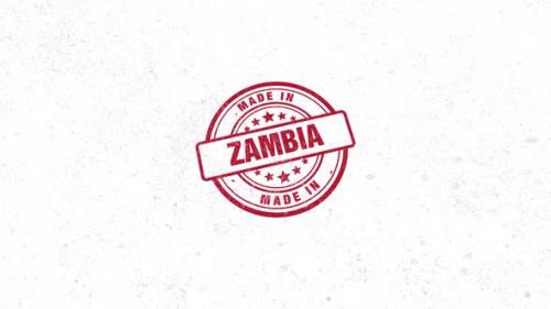 Videohive - Made In Zambia Rubber Stamp - 48025327