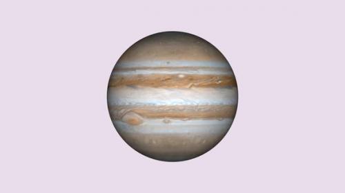 Videohive - Jupiter planet animation. 2132 - 48025599