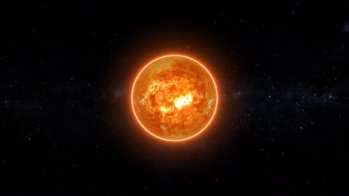 Videohive - sun planet animation. 2176 - 48025601