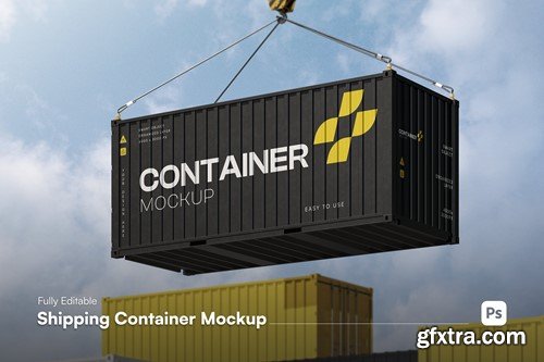 Shipping Container Mockup SF7G3GA