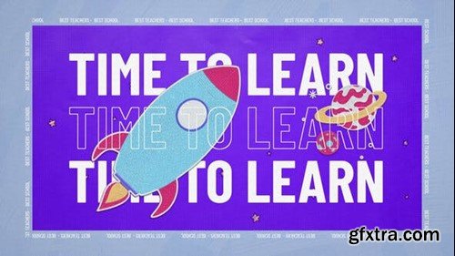 Videohive Back to School Collage Opener 48194593