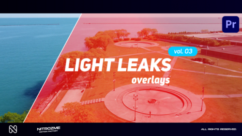 Videohive - Light Leaks Overlays Vol. 03 for Premiere Pro - 48037458
