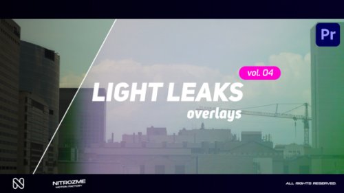 Videohive - Light Leaks Overlays Vol. 04 for Premiere Pro - 48037465