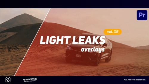 Videohive - Light Leaks Overlays Vol. 05 for Premiere Pro - 48037472