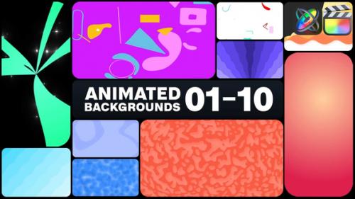 Videohive - Animated Backgrounds for FCPX - 48028672