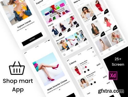 Shop mart E-commerce Ui kit Ui8.net