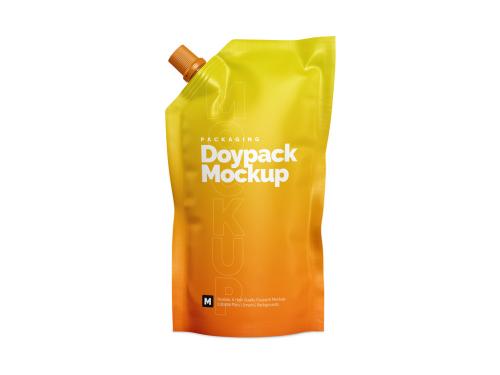 Doypack with Side Cap Mockup 638656418