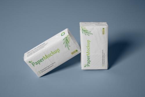 Premium PSD | Eco plastic packaging mockup design Premium PSD