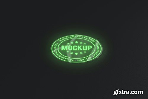 Fluorescent Stickers mockup 5RNG8JE