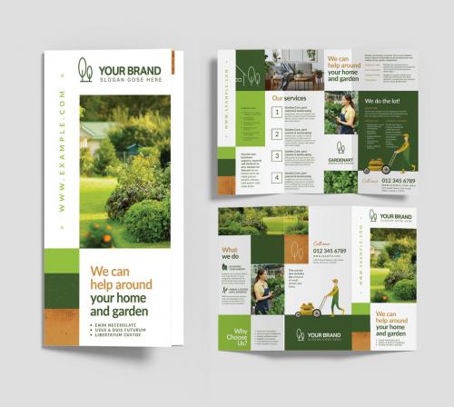 Gardening Service Trifold Brochure Layout 638358611