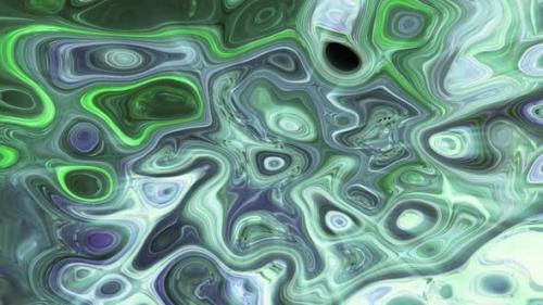 Videohive - Abstract wavy flowing liquid .Moving shape layer style with texture pattern glossy motion background - 48044565