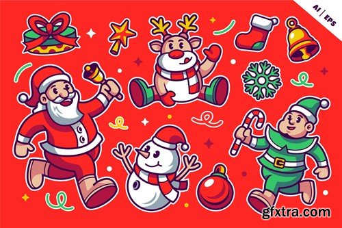 Christmas Graphics & Illustrations Pack JJ8GPRS