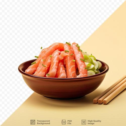 Premium PSD | Japanese cuisine crab with wasabi and soy sauce Premium PSD