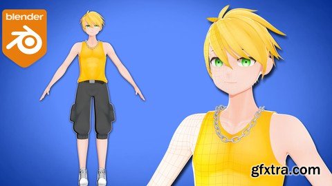 Blender Anime Character Modeling Course