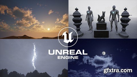 Unreal Engine 5:One Course Solution For Sky & Weather System