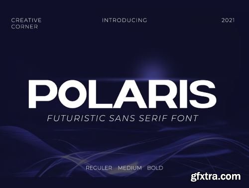 Polaris Futuristic Bold Typeface Ui8.net