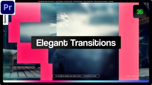 Videohive - Elegant Transitions For Premiere Pro - 48025274
