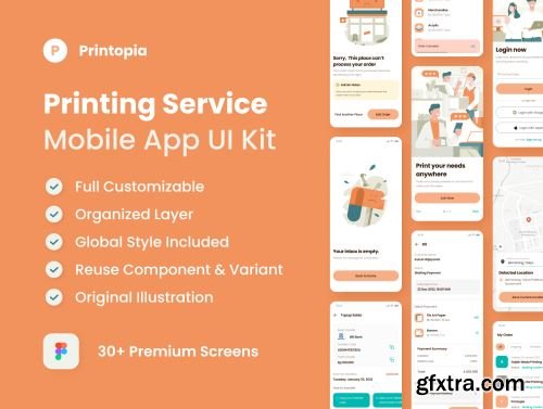 Printopia - Digital Printing Apps Ui8.net