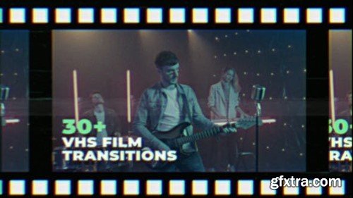 Videohive FIlm VHS Transitions 48140871