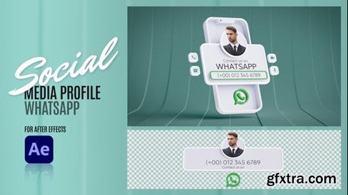 Videohive Social Media Profile - WhatsApp 48268846