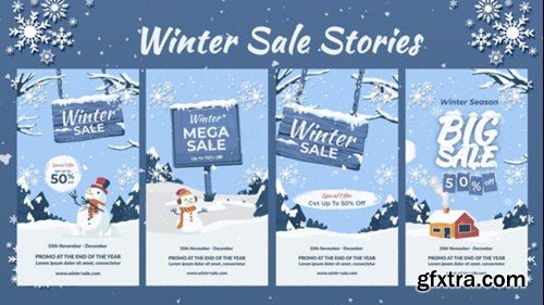Videohive Winter Sale Stories 48268084