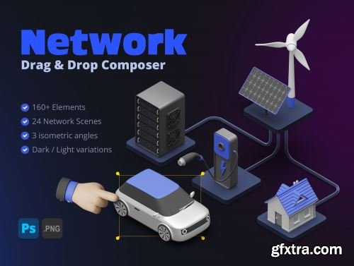 Network - 3D Scene Composer Ui8.net