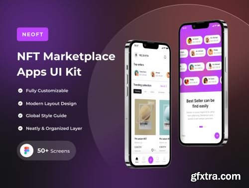 NeoFT - NFT Marketplace Apps UI Kit Ui8.net