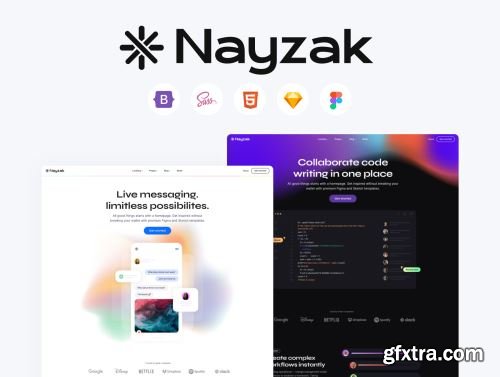 Nayzak - SAAS HTML Template & UI Kit Ui8.net
