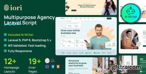 CodeCanyon - Iori - Business Website for Company, Agency, Startup with AI writer tool & shopping cart v1.2.0 - 46887118 - Nulled