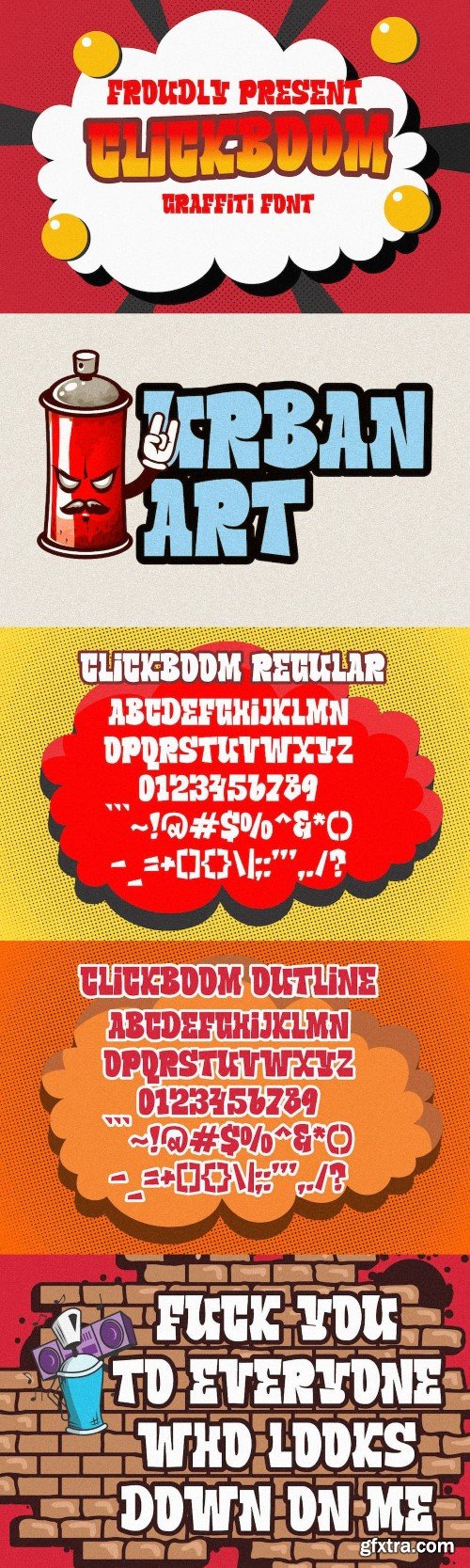 Clickboom font