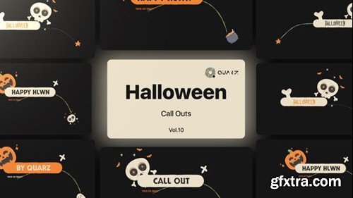 Videohive Halloween Call Outs Vol. 10 48290651