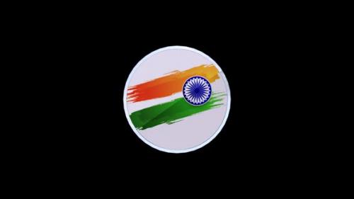 Videohive - India Flag V4 - 48035611